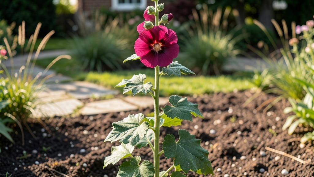 Are Hollyhocks Perennials: Dieback Cycle Explained by Zone Hardiness