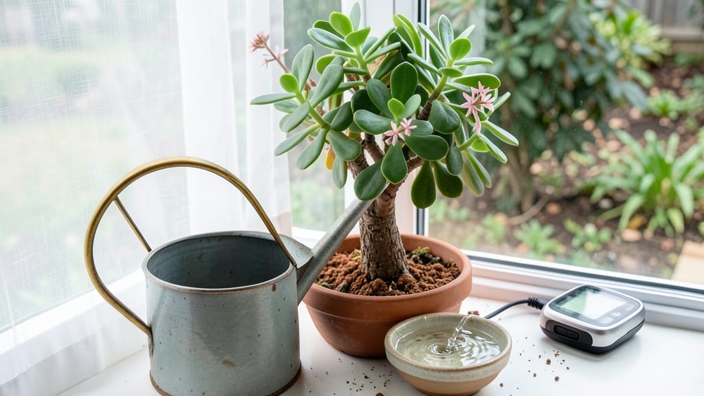 Jade Plant Watering: The 1-2 Finger Test for Thriving Without Root Rot
