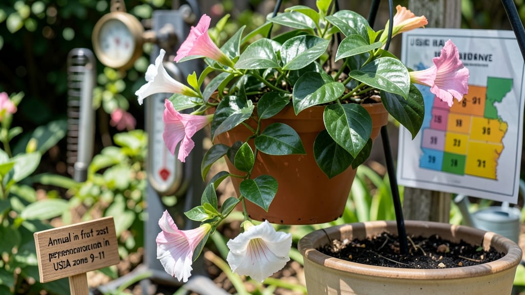 Dipladenia Annual or Perennial: Cold-Resilient Care for Year-Round Blooms