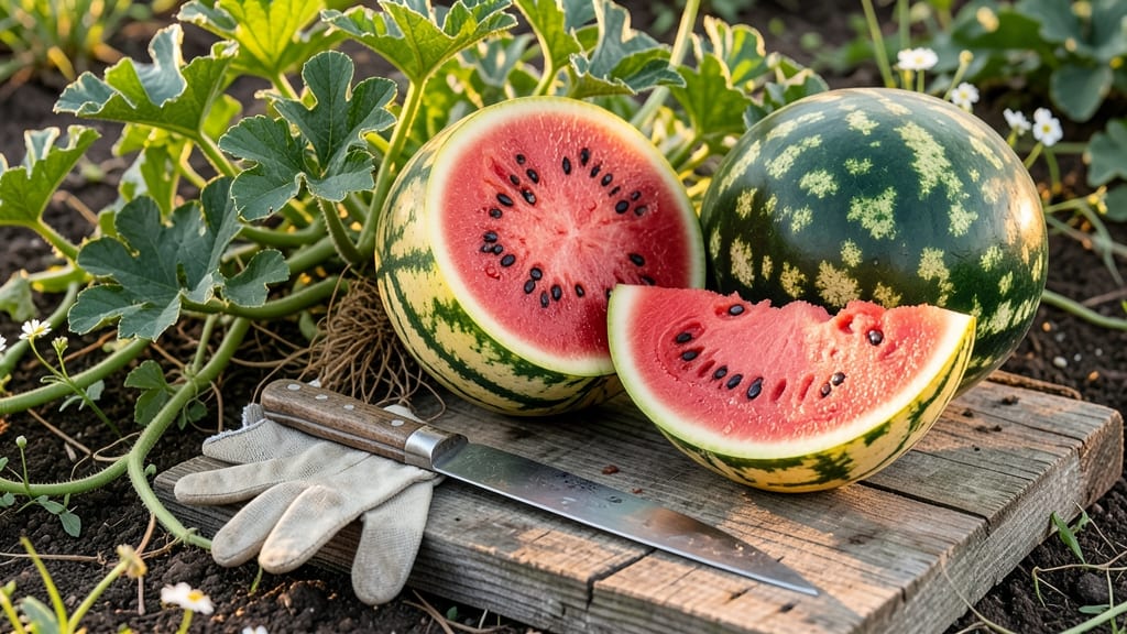 When to Pick Crimson Sweet Watermelon: 3 Field-Tested Ripeness Tricks for Perfect Harvests
