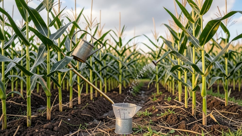 How Often Do You Water Corn Plants: 1-2 Inches Per Week for Peak Ears