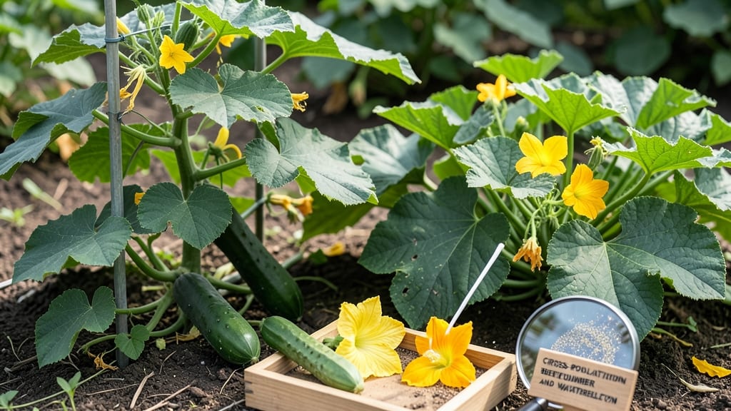 Cucumber-Watermelon Cross Pollination: How It Affects Fruit Quality and Yield