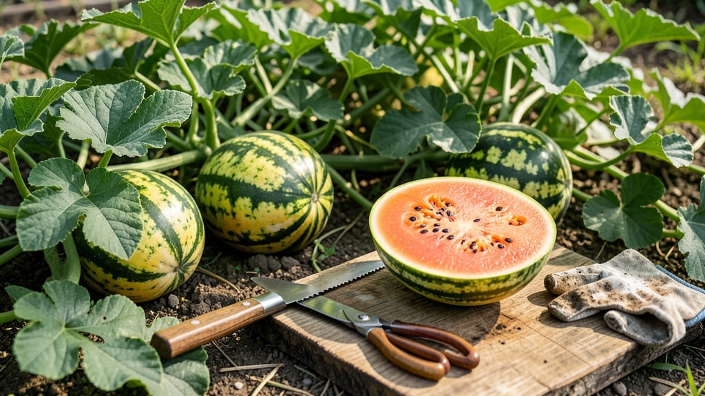When to Pick a Watermelon From the Vine: Field-Tested Signs for Perfect Ripeness