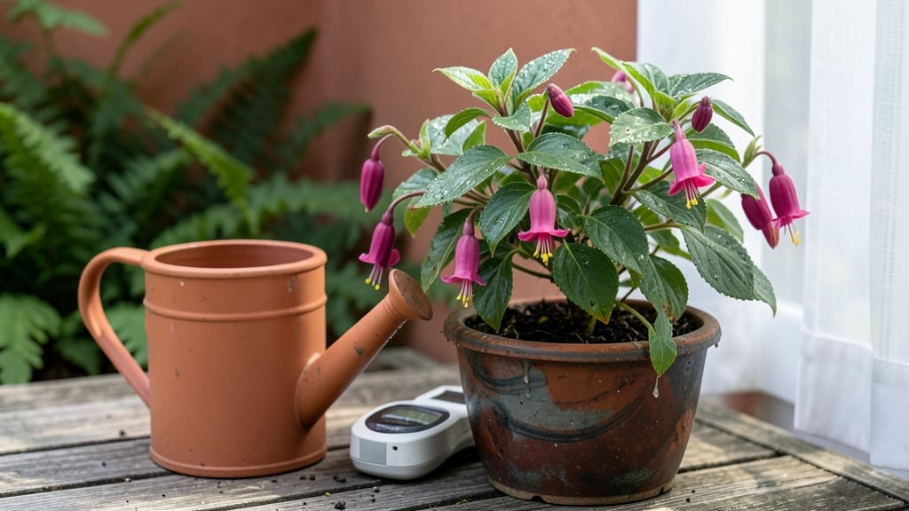 How Often to Water Fuchsia Plants: Soil Dry Test Tricks for Vibrant Blooms Without Root Rot