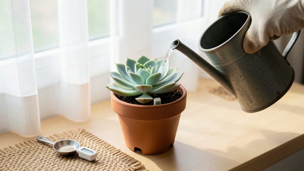 How Much Water Do Succulent Plants Need: The Exact Weekly Schedule by Season