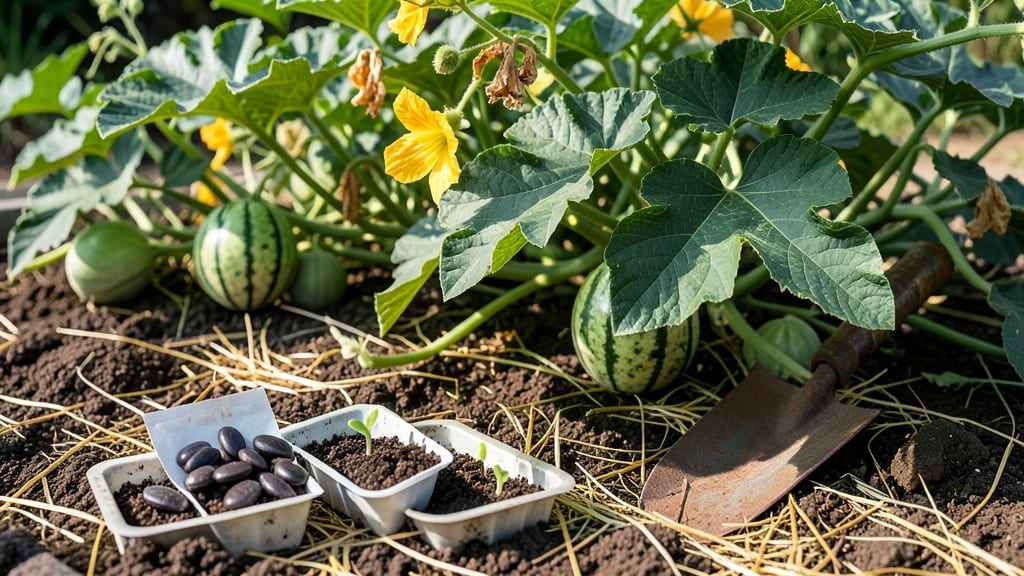 How to Plant Watermelon Seeds: Proven Depth & Spacing for Bigger Fruits