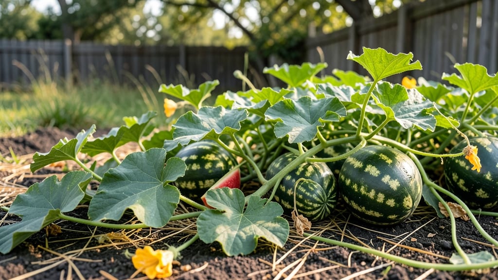 How Big Do Crimson Sweet Watermelons Get: Vine Size, Fruit Weight & Space Needs
