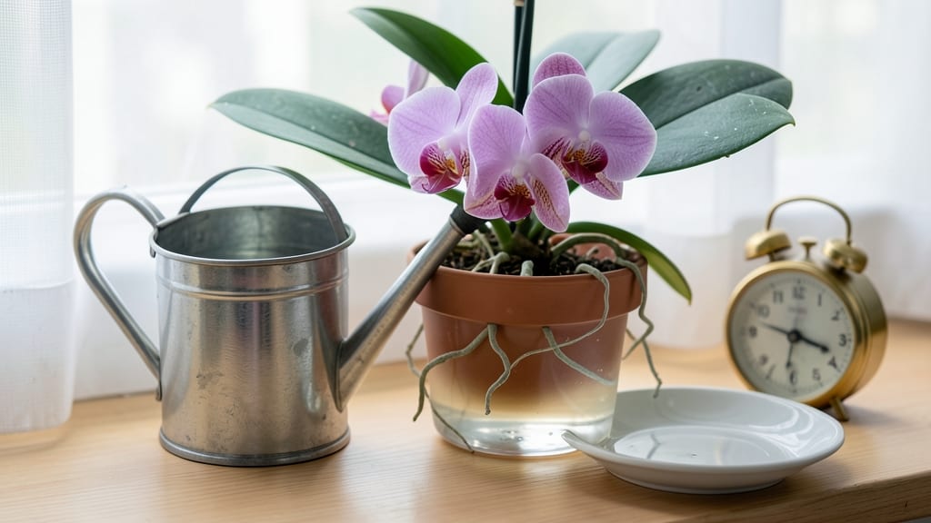 Do You Water Orchids From the Top or Bottom: Science-Backed Method for Healthier Roots