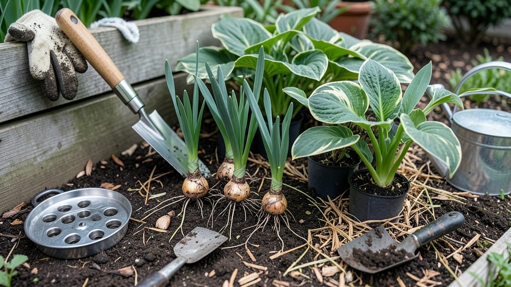 How to Plant Bulbs and Perennials Together: Layered Design for Year-Round Beauty