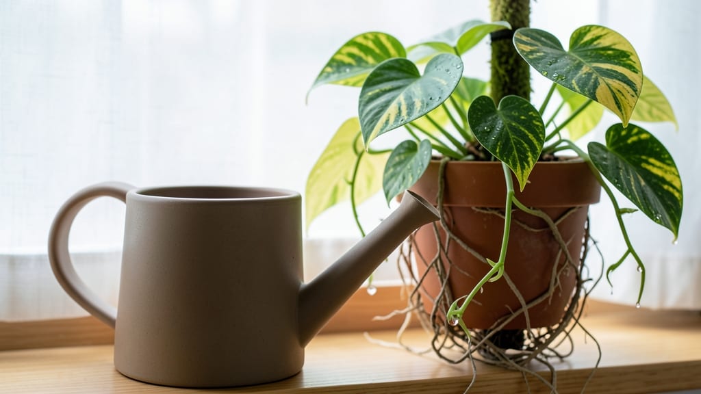 Money Plant Watering Needs: The 2-Week Dry Test for Thriving Leaves