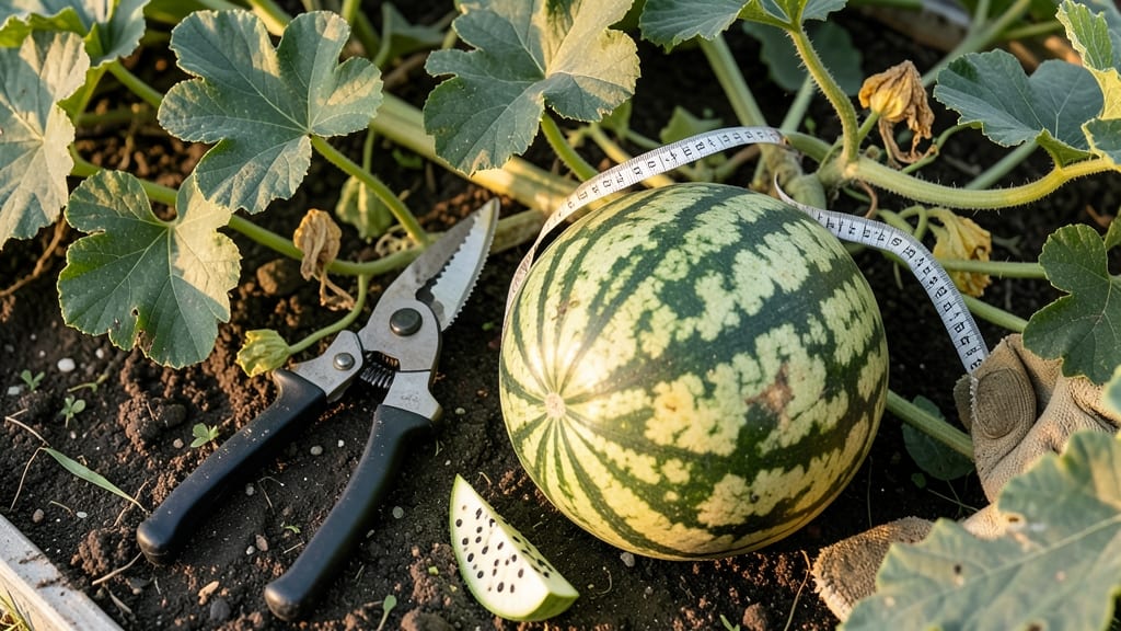 When to Pick a Sugar Baby Watermelon: Thump Test & Color Checklist for Peak Sweetness