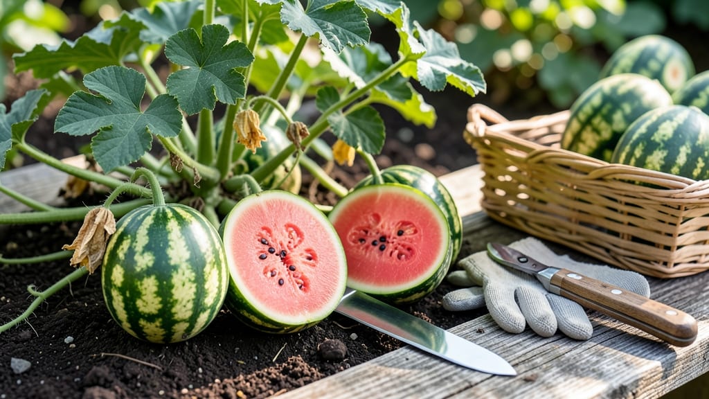 When to Pick Mini Watermelons: 3 Visual Cues for Perfect Harvest Timing