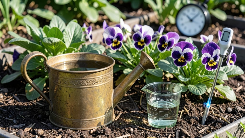 How Often to Water Pansies: Moisture Guide by Season for Thriving Blooms