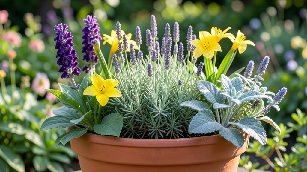 Perennial Flower Pot: Year-Round Color With Minimal Care And Care
