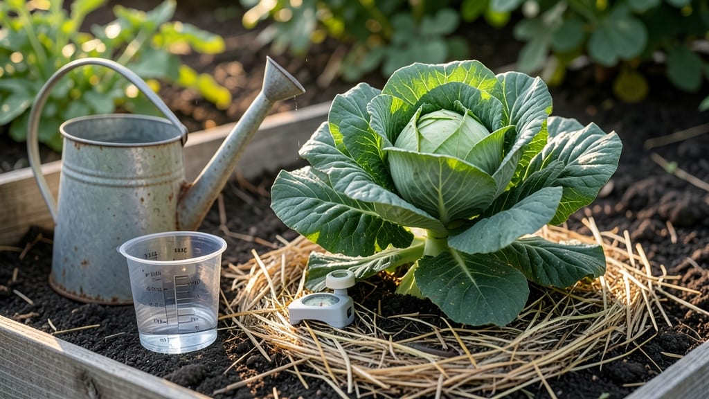 How Much Water Does Cabbage Need: Soil Dry Test Tricks for Optimal Growth