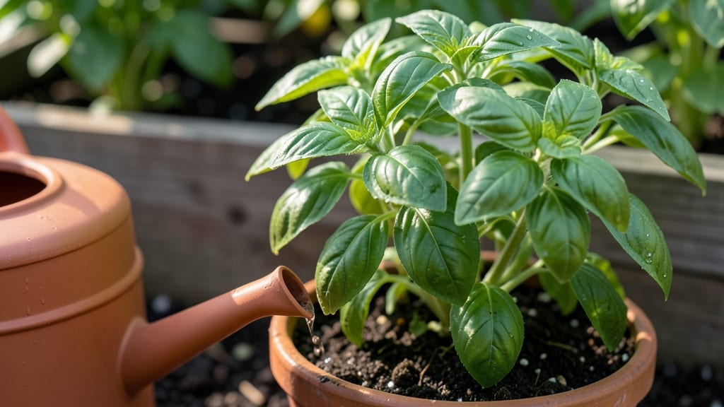 How Often to Water Basil Plants: Soil Check Tricks for Potted vs Garden Growth