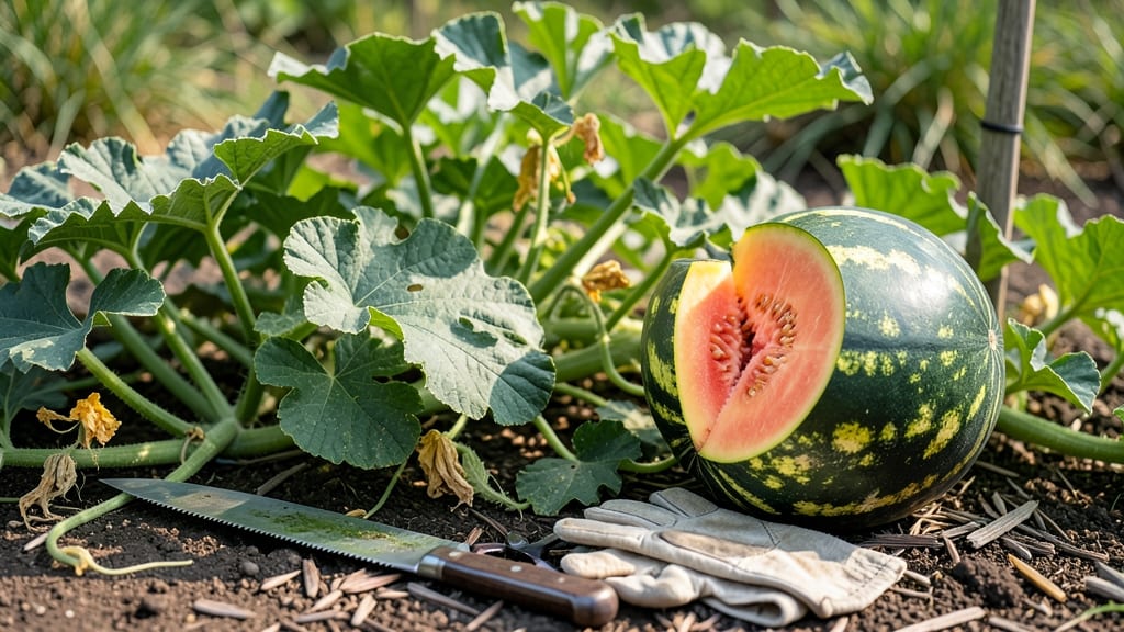 When to Harvest Watermelon: Thump Test & 3 Hidden Signs of Ripeness