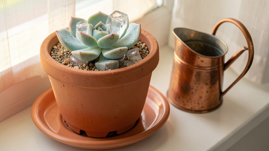Watering Plants With Ice Cubes: Does It Work and When to Avoid It