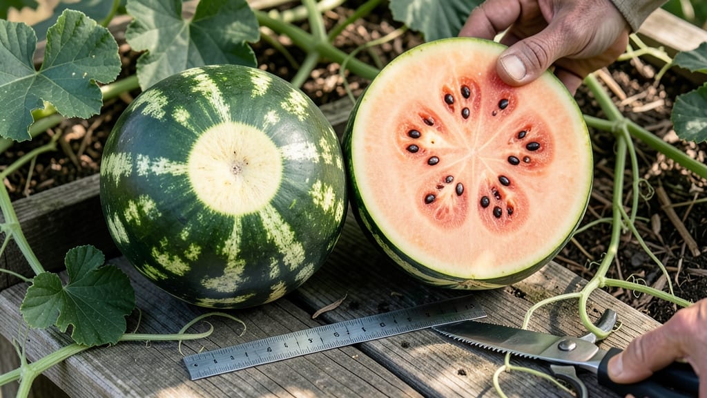 How Can You Tell When a Watermelon Is Ready to Pick: Thump Test, Color & Stem Checklist
