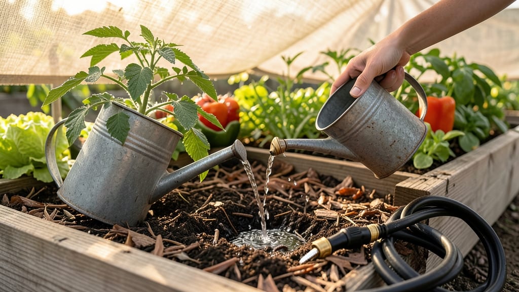 How Often to Water a Vegetable Garden: Soil Test Tricks for Strong Starts Without Root Rot