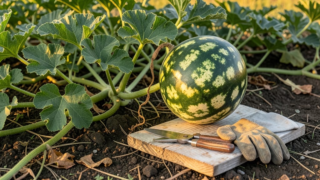 How to Know When a Watermelon Is Ready to Pick: 3 Field-Proven Ripeness Checks