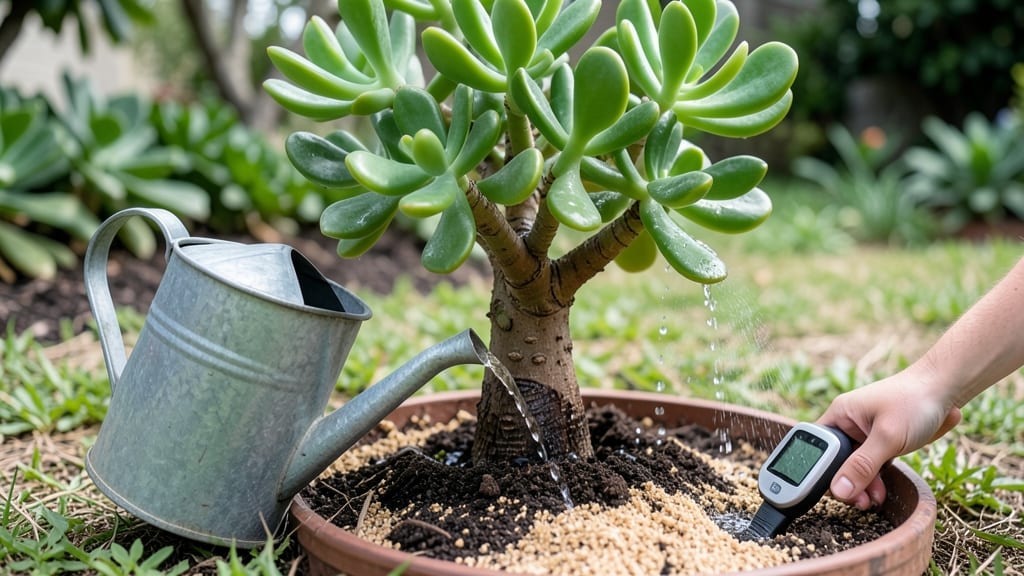 How Often Do You Water Jade Plants: Soil Dry Test Tricks for Thriving Without Root Rot