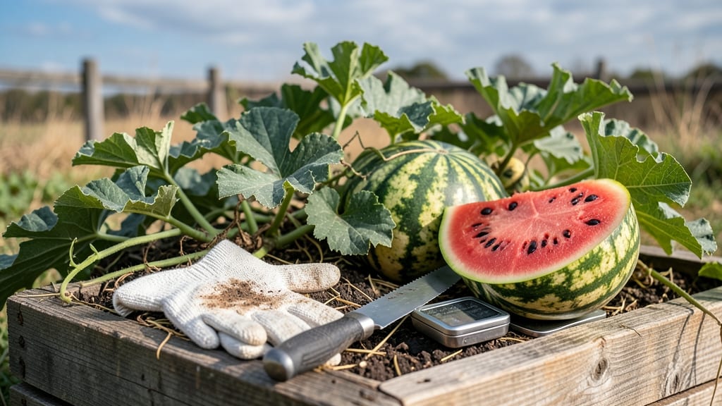 When Are Watermelons Ready to Pick: Thumb Test + 3 Field-Proven Ripeness Signs