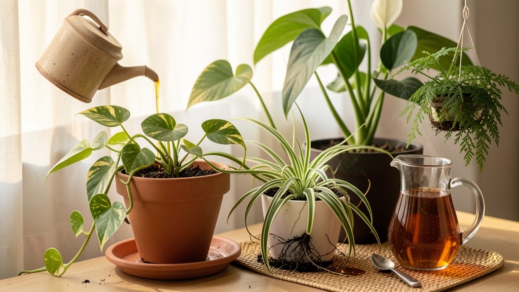 Watering Plants With Tea: Safe Types, Risks, and Proper Dilution Ratios Explained