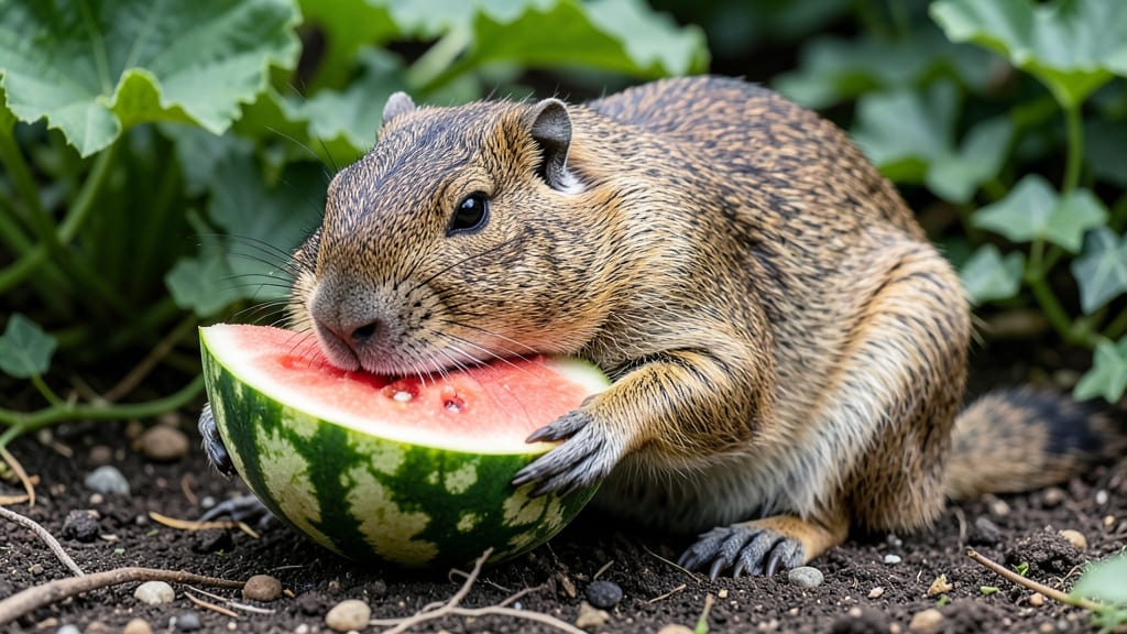 Do Groundhogs Eat Watermelon: Ripe Fruit Preferences and Garden Risks Revealed